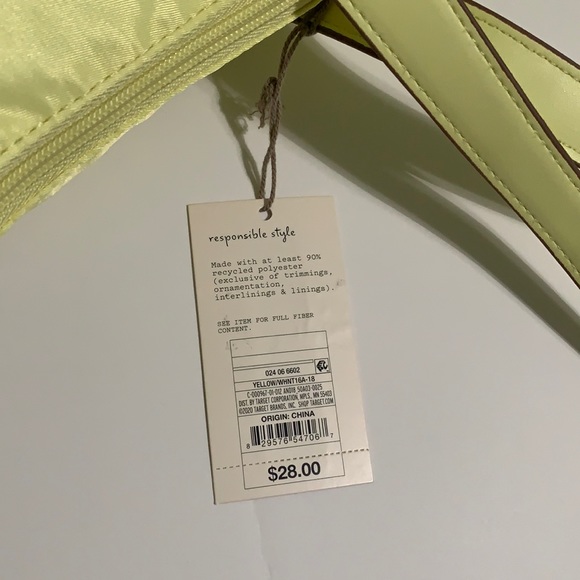 A new day Tote Handbag Studded Zip Closure Shoulder - Picture 6 of 8